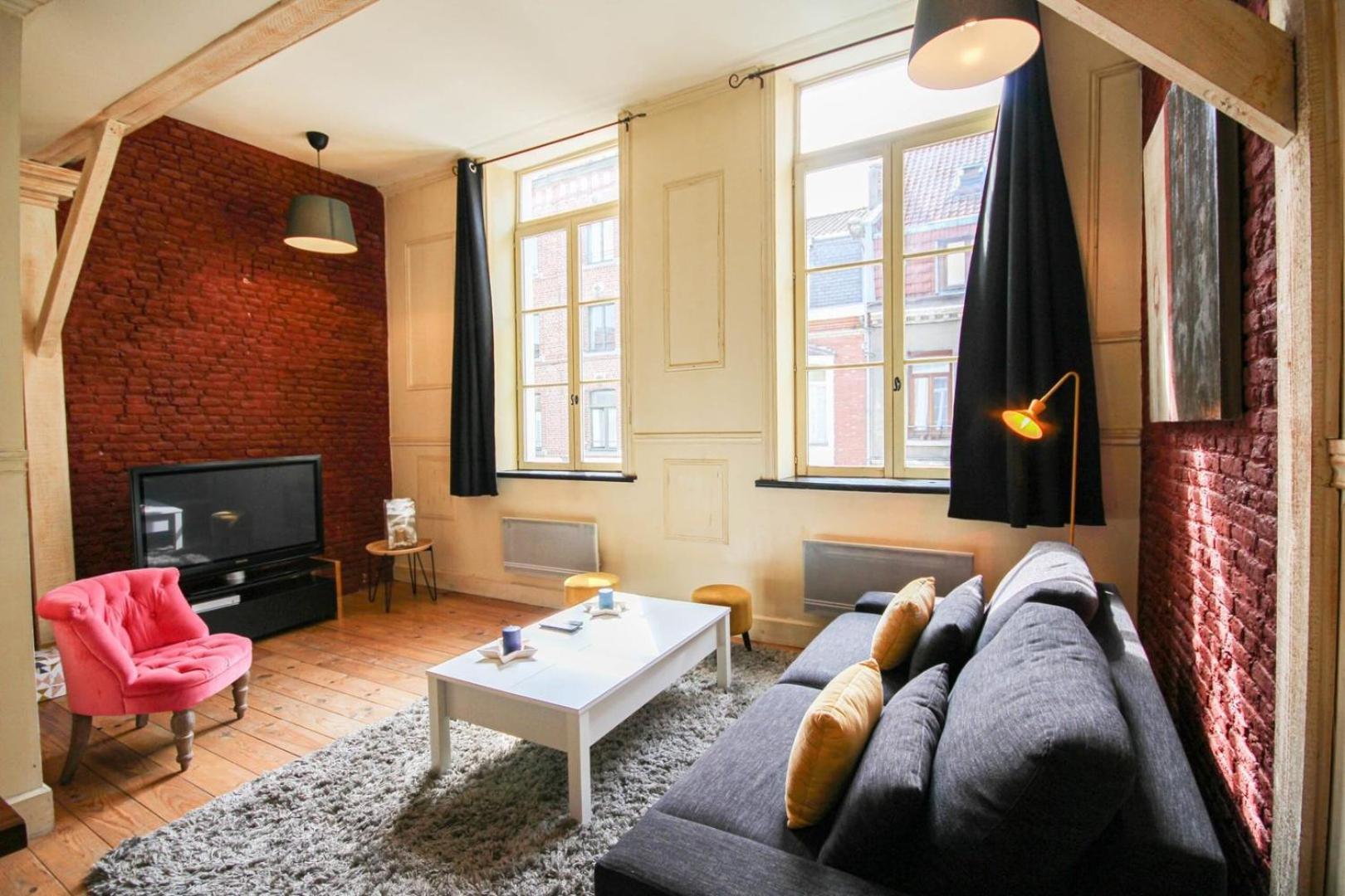 Old Lille Charming Duplex Apartment Екстер'єр фото
