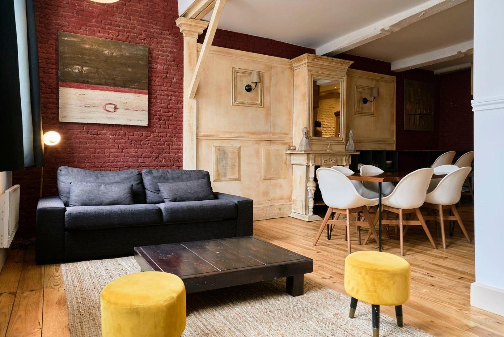 Old Lille Charming Duplex Apartment Екстер'єр фото